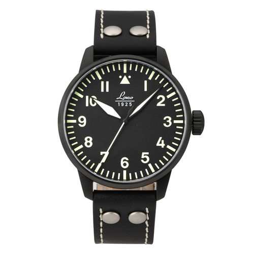 LACO 朗坤德军军迷手表 飞行员自动机械手表 861759N 君品