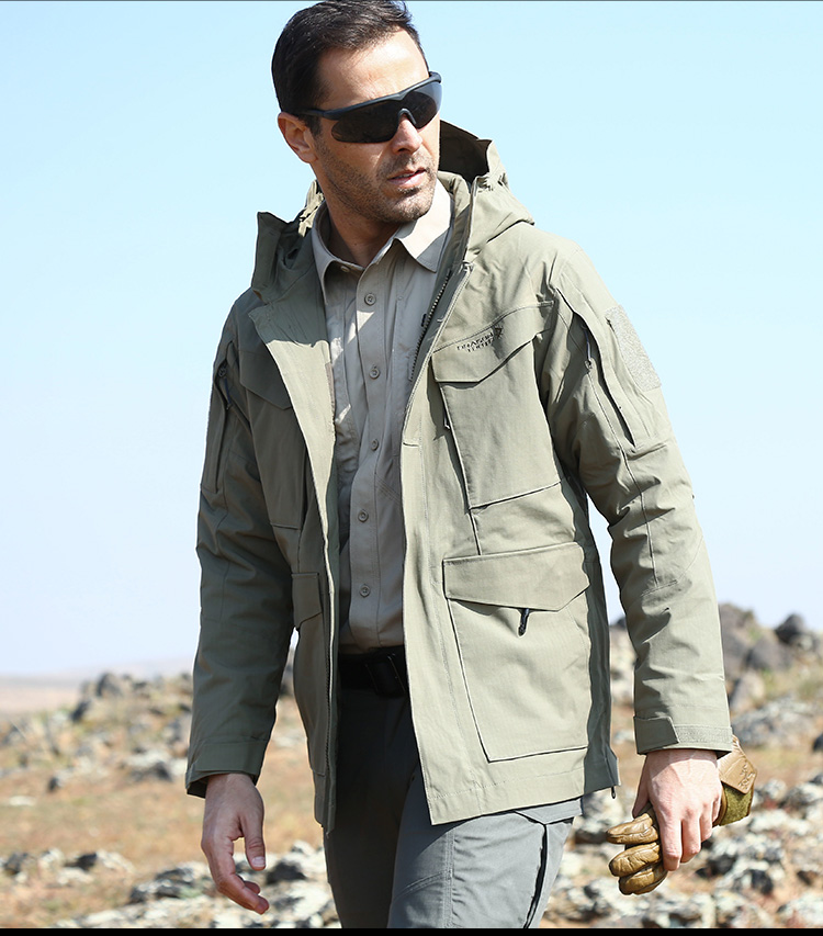 龙牙特战风衣 男士户外休闲连帽外套 mt系列 铁血君品