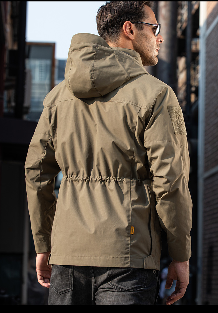 龙牙二代特战风衣外套战术衣男沙漠户外服装春秋新品 铁血君品行