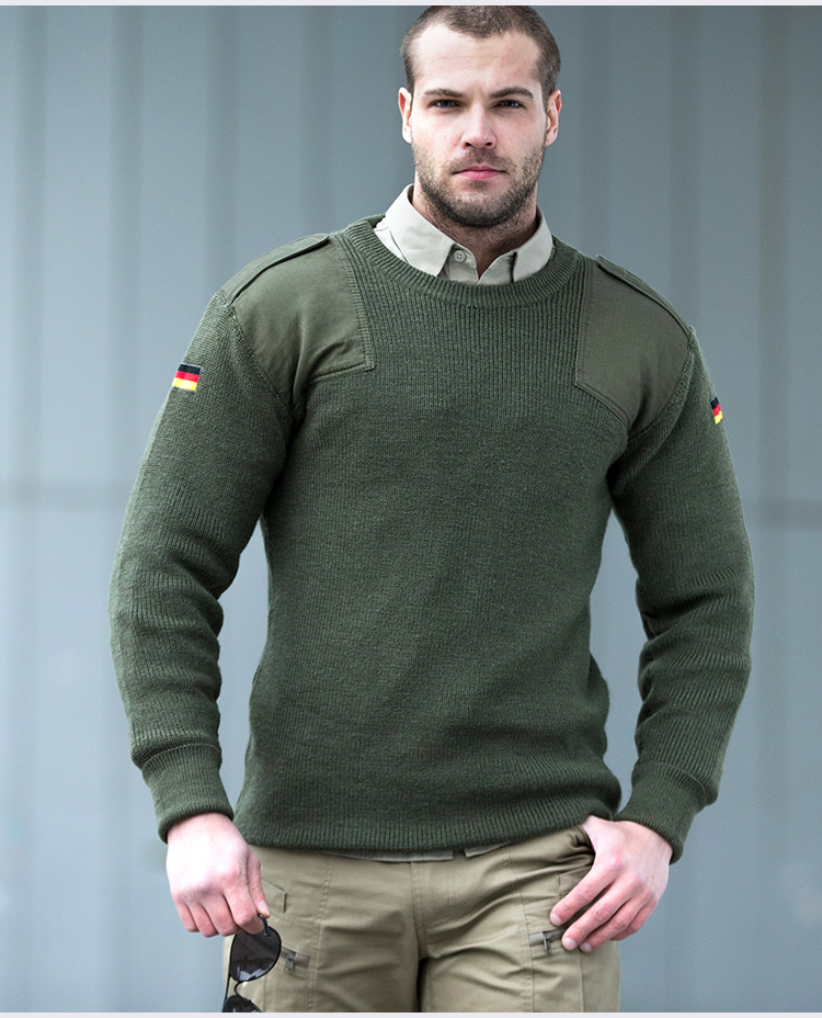 德军毛衣 男士军迷毛衣 欧洲进口 铁血君品