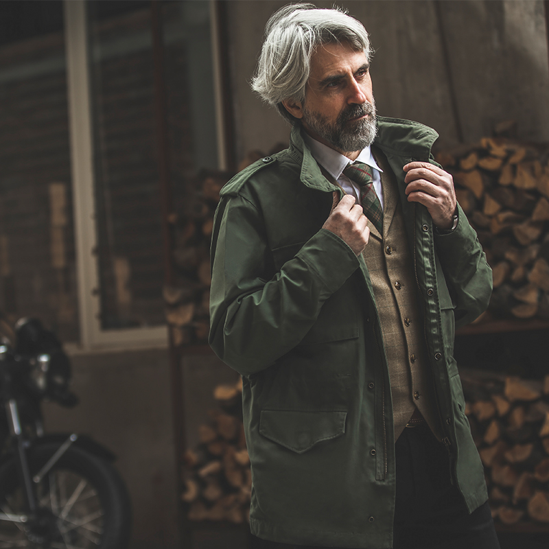 龙牙M65战地风衣 军迷勤务修身战术服m65风衣春秋外套男君品